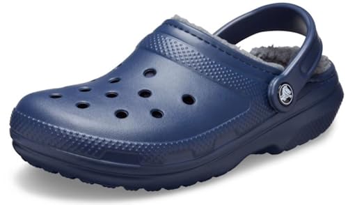 Detalle de Crocs Unisex Clogs — Navy Charcoal (UK Size 6 Men / 7 Women)