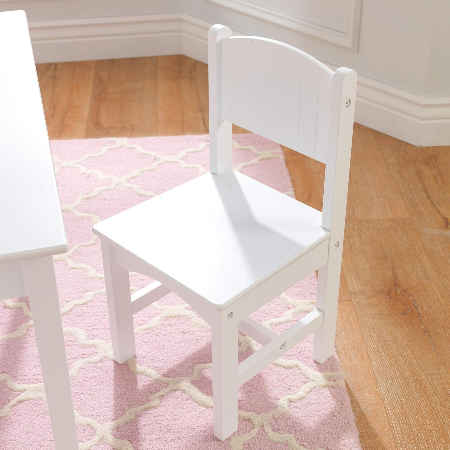 Detalle 2 de KidKraft Children's Table Set, White