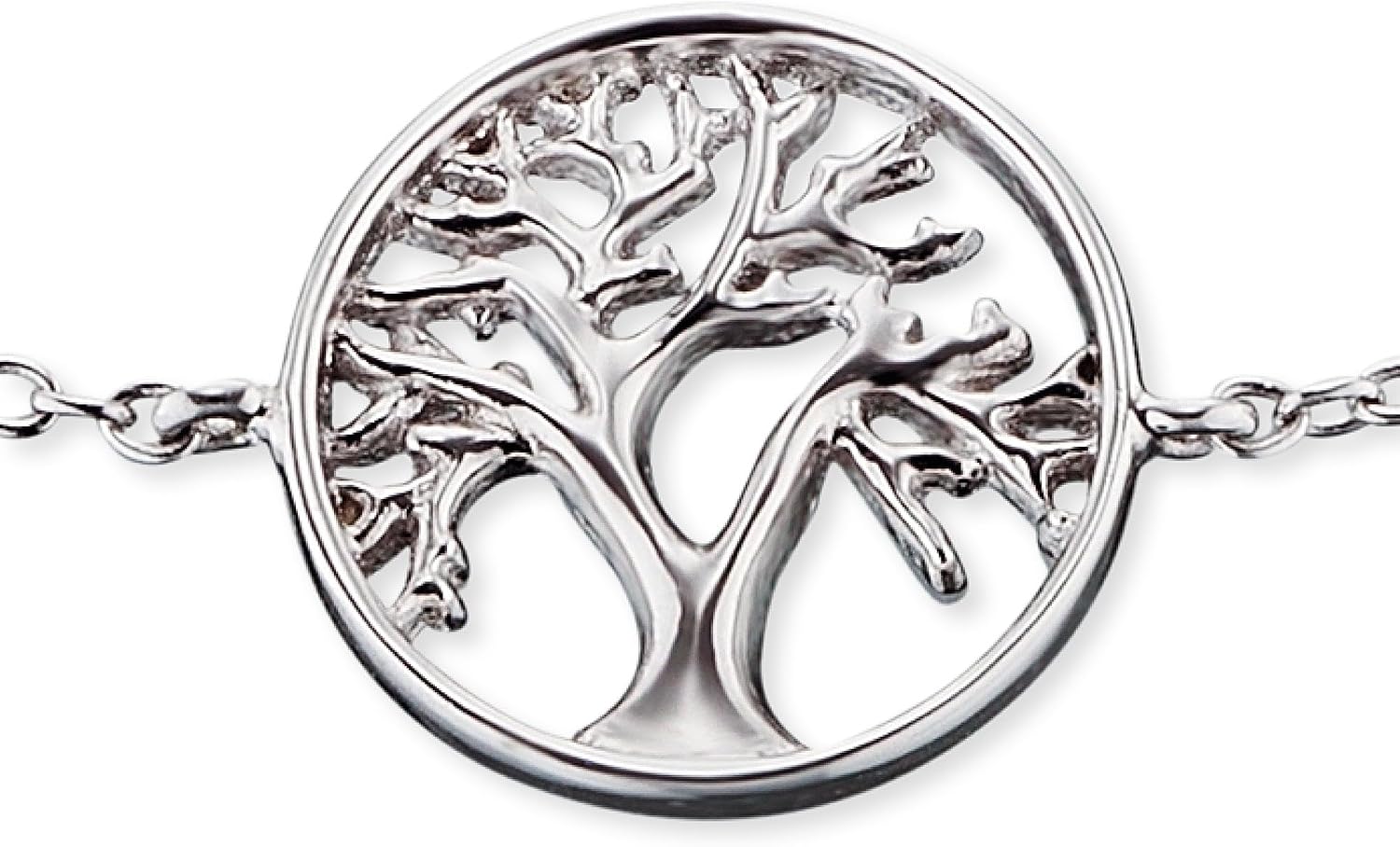 Detalle 2 de Engelsrufer Damen Armband mit Lebensbaum Anhänger aus Sterling Silber, Karabinerverschluss