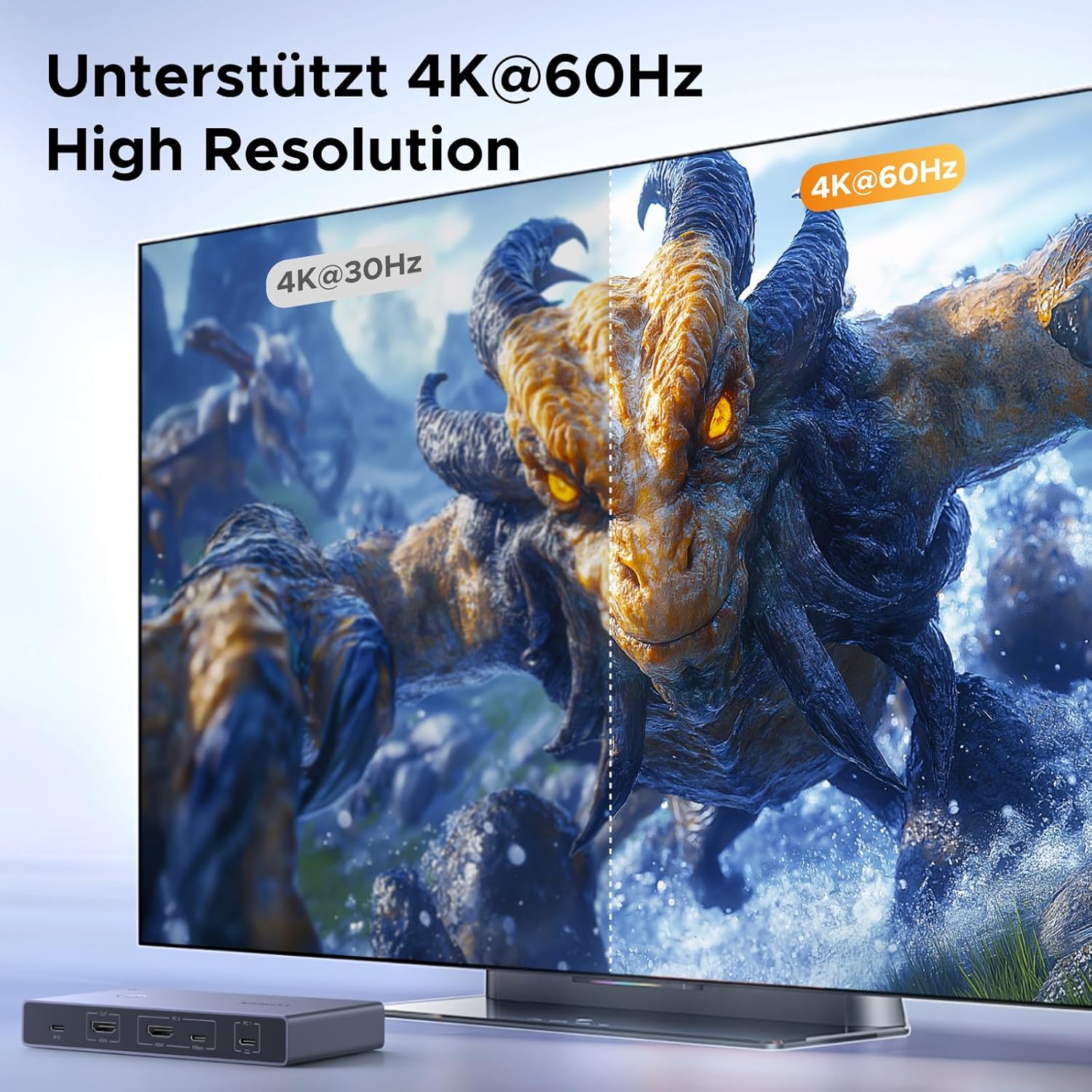 Thumbnail 1 de UGREEN USB C KVM Switch 4K60Hz