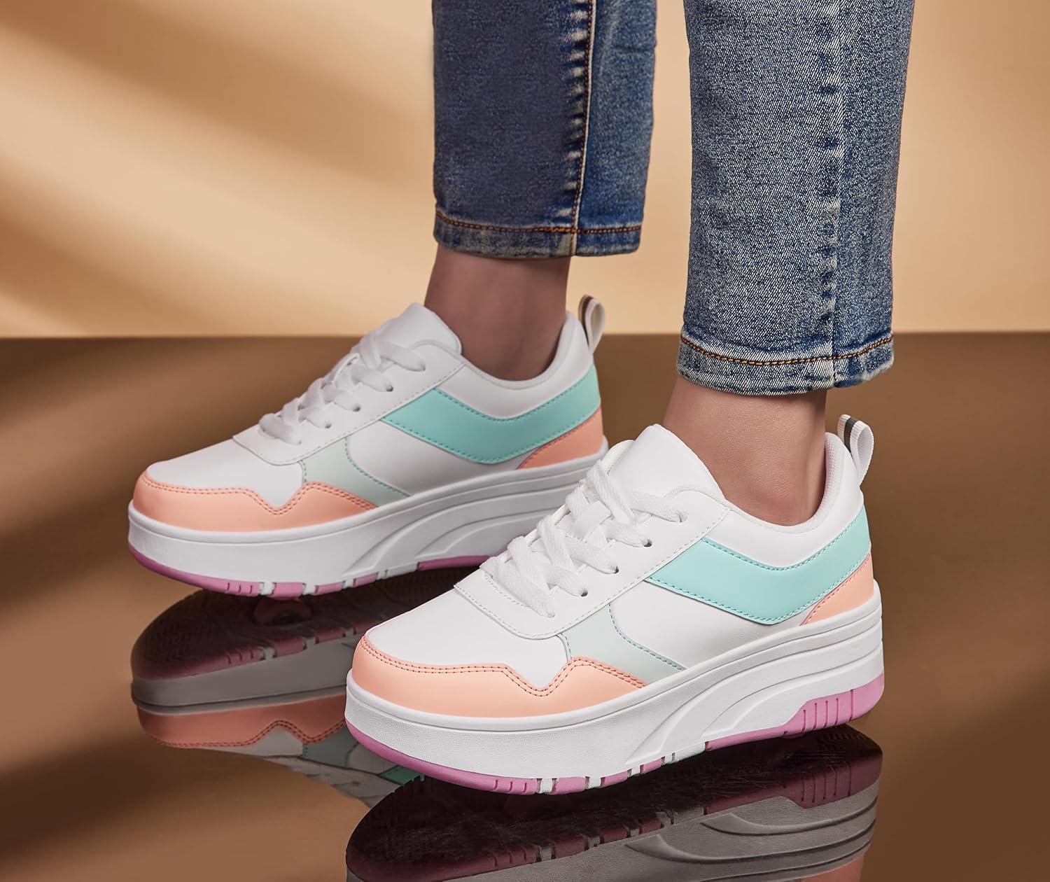 Detalle de ANEFUN Rollschuhe Schuhe für Kinder – 2- oder 4-Rad, abnehmbar, flexibel nutzbar