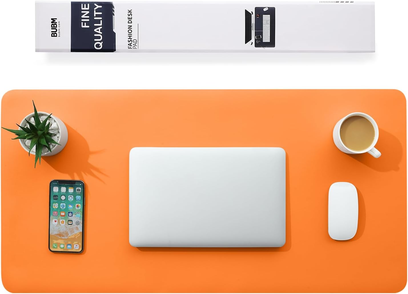 Thumbnail 6 de BUBM Multifunktionales Office-Mauspad 120 x 60 cm aus PU-Leder (wasserdicht, rutschfest)