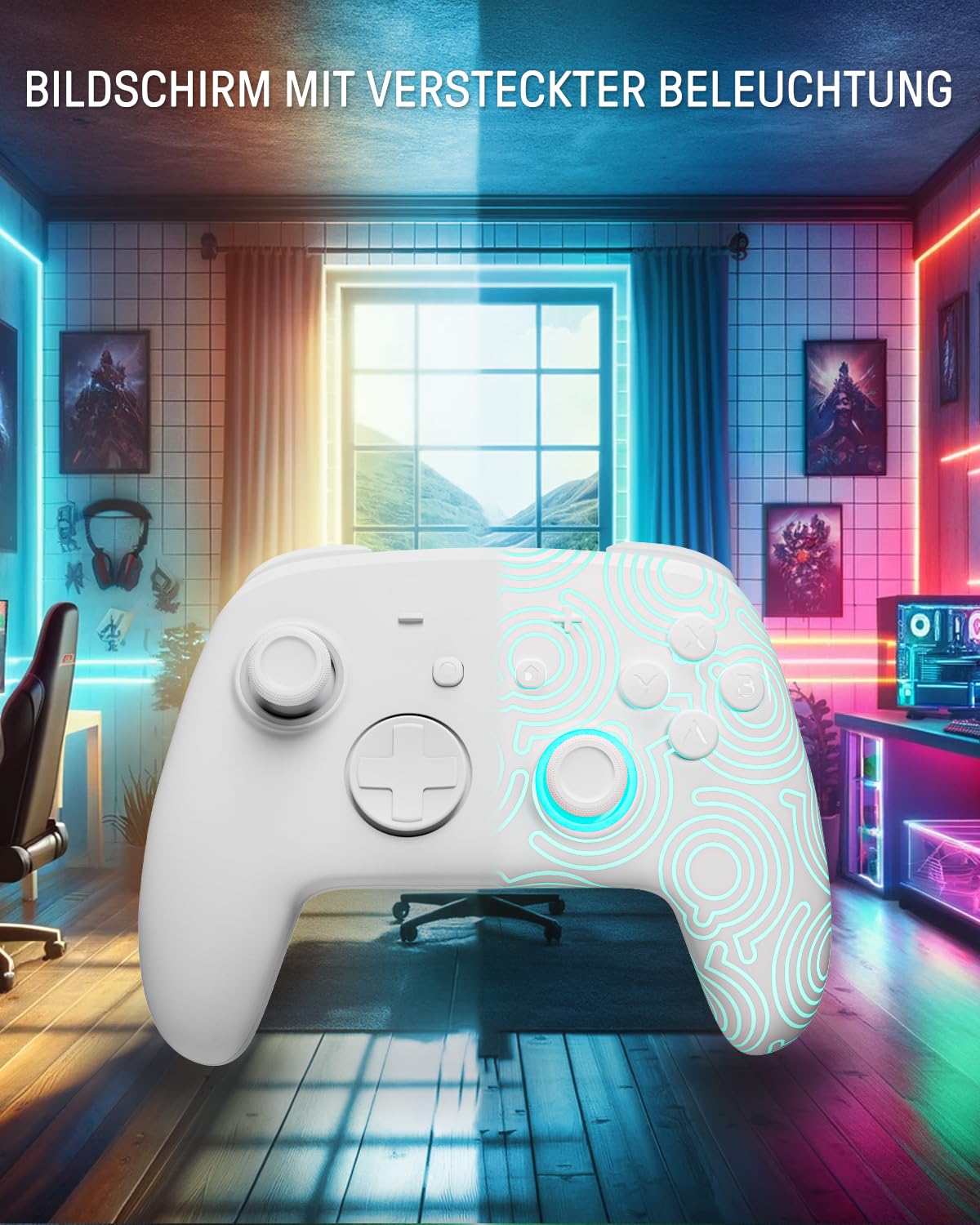 Detalle 2 de PALPOW Switch 2 Controller Wireless 950 mAh