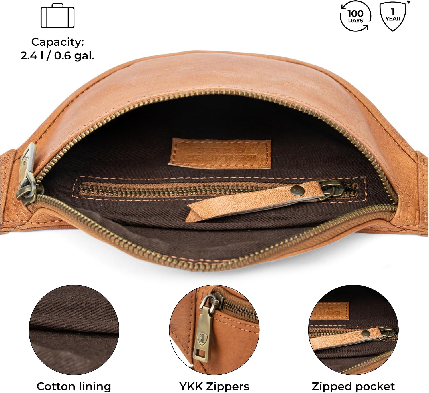 Thumbnail 3 de Berliner Bags Kai M Riñonera de Piel