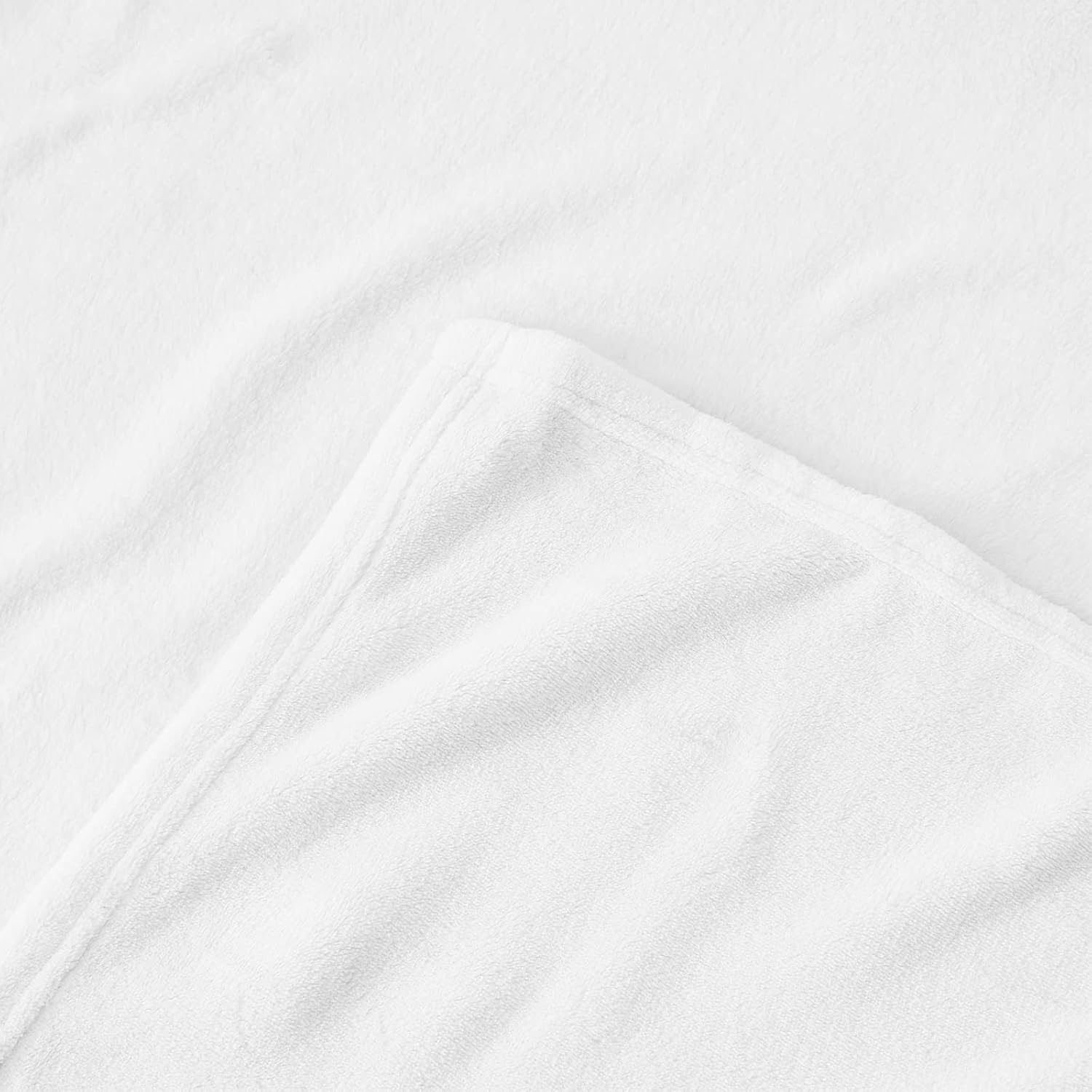 Thumbnail 4 de Aisbo White Throws Blanket for Sofas – 130x150cm