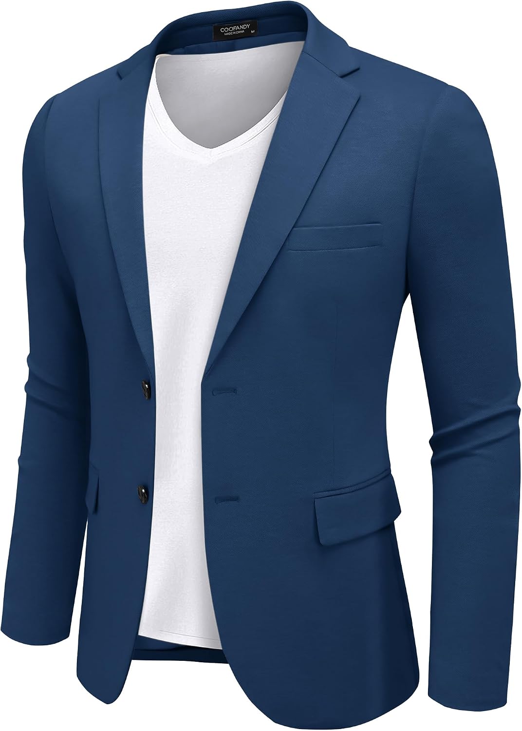 Detalle de COOFANDY knit blazer sport coat for men