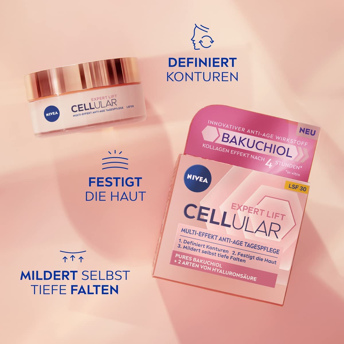 Detalle 2 de NIVEA Cellular Expert Lift Tagcreme 50 ml