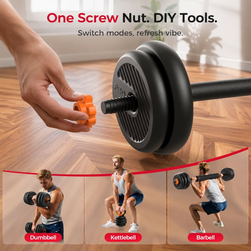 Thumbnail 2 de Xiaomi Fed Kit Básico de Entrenamiento 35Kg: conjunto modular para entrenar con flexibilidad