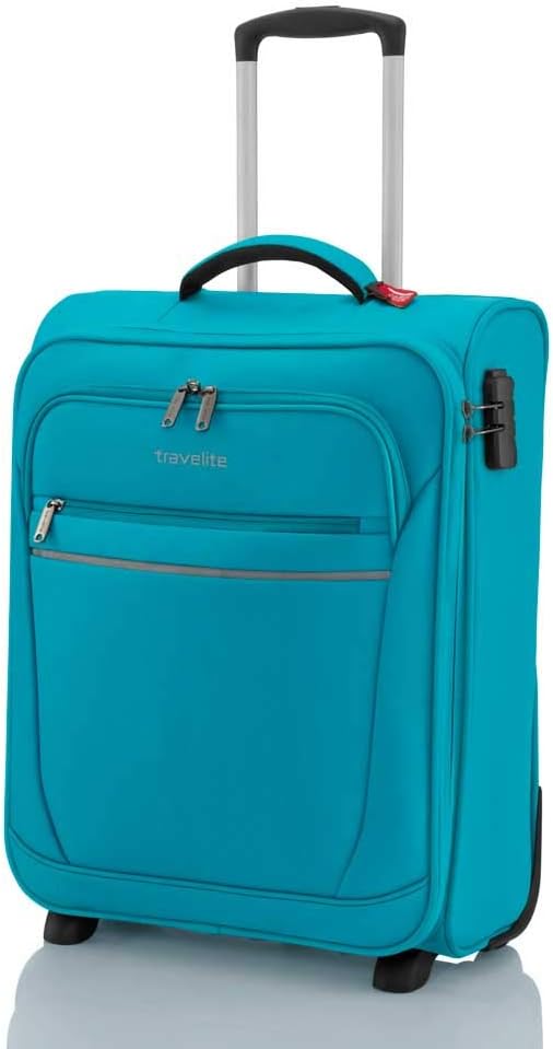 Detalle de Travelite board trolley cabin 52 cm: valigia a mano leggera con serratura, 39 L