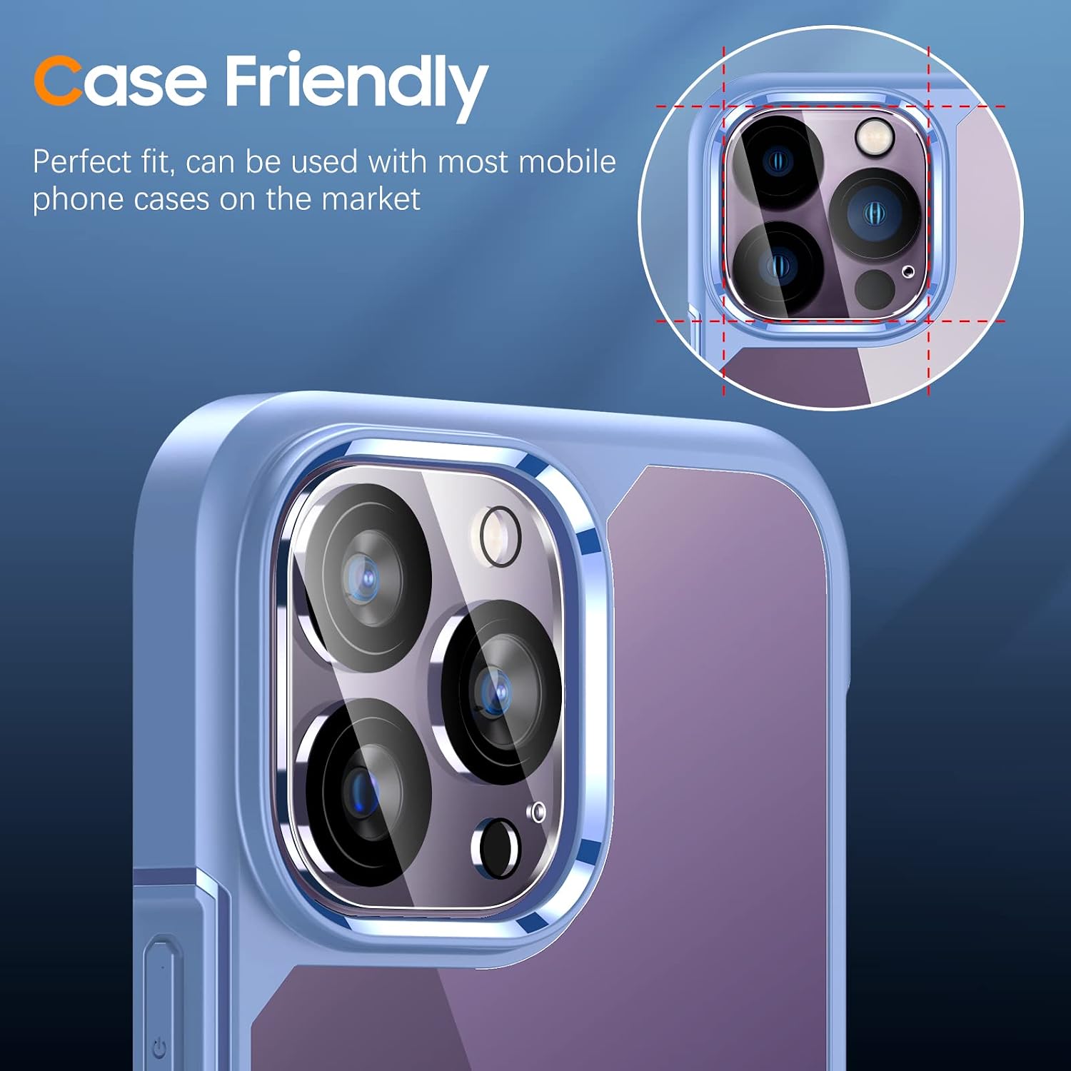 Detalle 2 de UniqueMe Camera Lens Protector 3 Pack