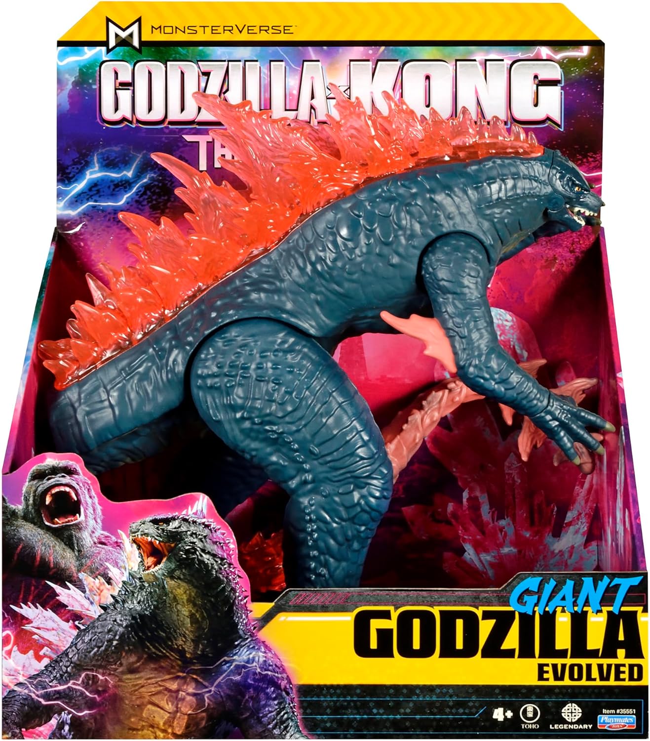 Thumbnail 4 de MonsterVerse Giant Godzilla con accesorios y articulaciones 🦖