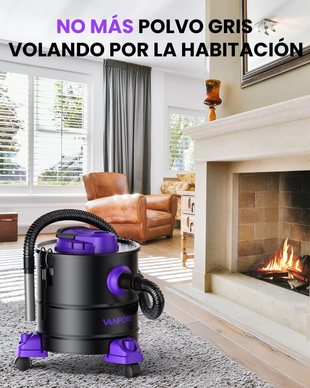 Thumbnail 5 de VANPORE Aspirador Cenizas 20L 1200W