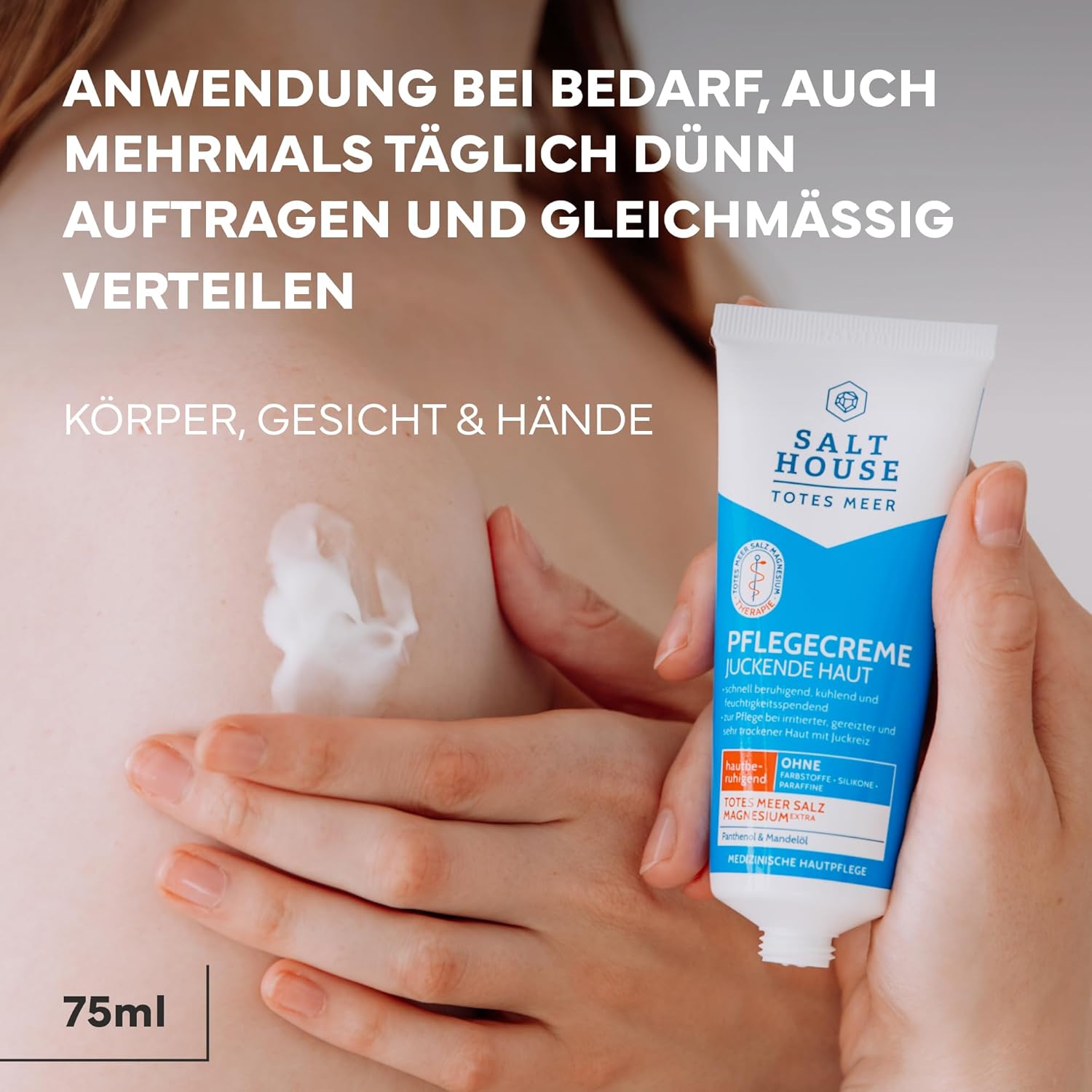 Thumbnail 4 de SALTHOUSE Totes Meer Pflegecreme – beruhigende Feuchtigkeit für sehr trockene, irritierte Haut (75 ml)