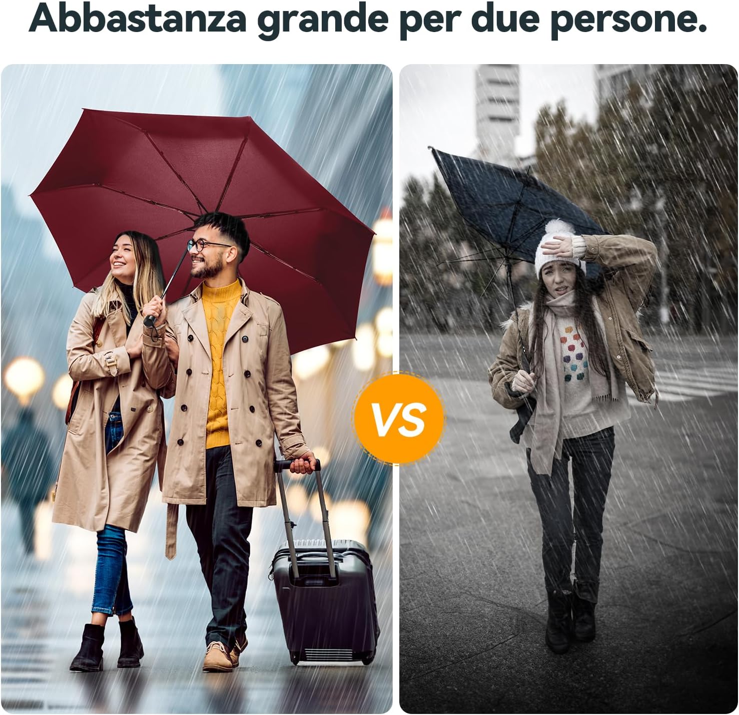 Thumbnail 3 de TechRise Umbrella: Compact, Windproof Automatic Folding Umbrella for Travel