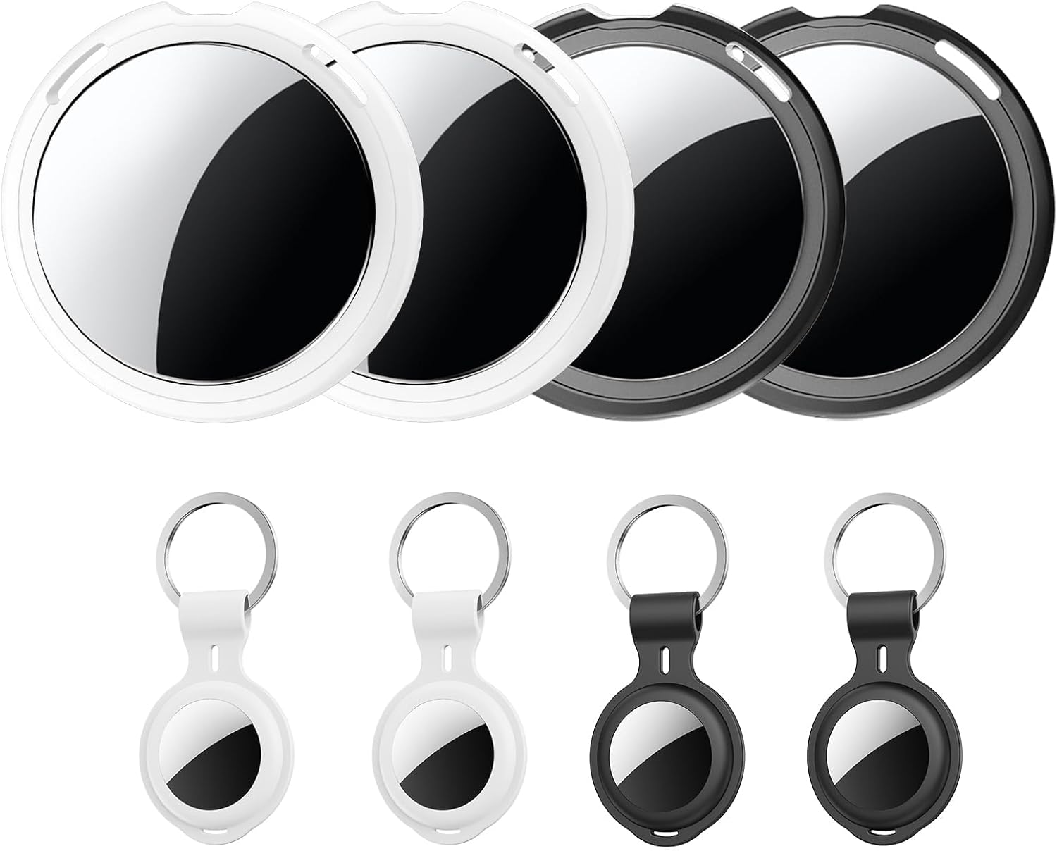 Detalle de 4 Pack Tracker Tags with Apple Find My Compatibility