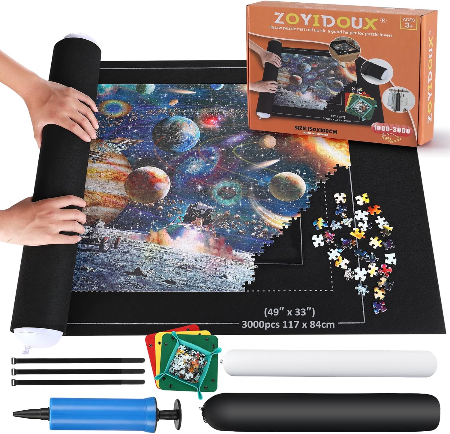 Puzzlematte Puzzlerolle 150×100 cm 🧩