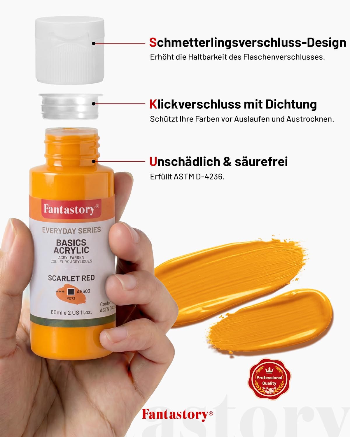 Thumbnail 2 de Fantastory Acrylfarben Set 24 Farben