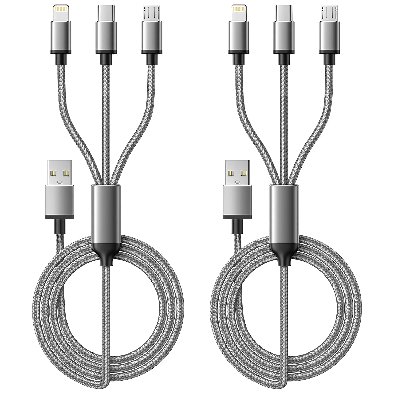 Detalle de Multi Charger Cable 3-in-1, 1.2m 3A