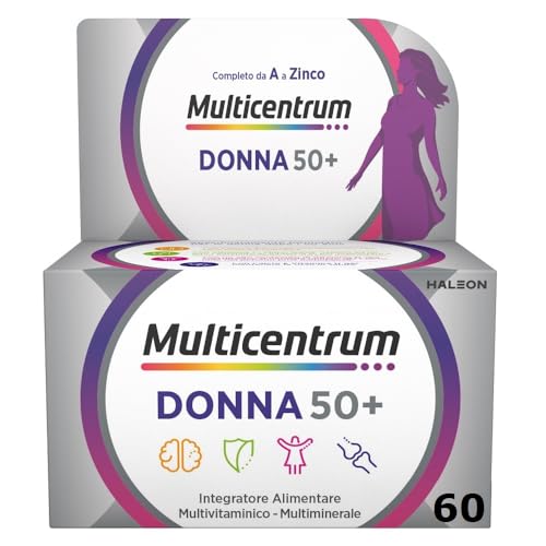Detalle de Multicentrum Donna 50+: multivitaminico completo per donne over 50
