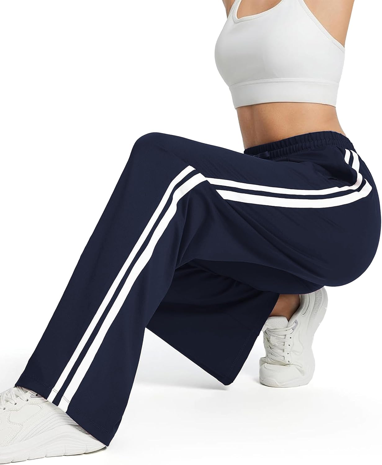 Thumbnail 5 de Tapata Women's Inseam Track Pants: 28/30/32/34/36 Loose Straight Leg Joggers