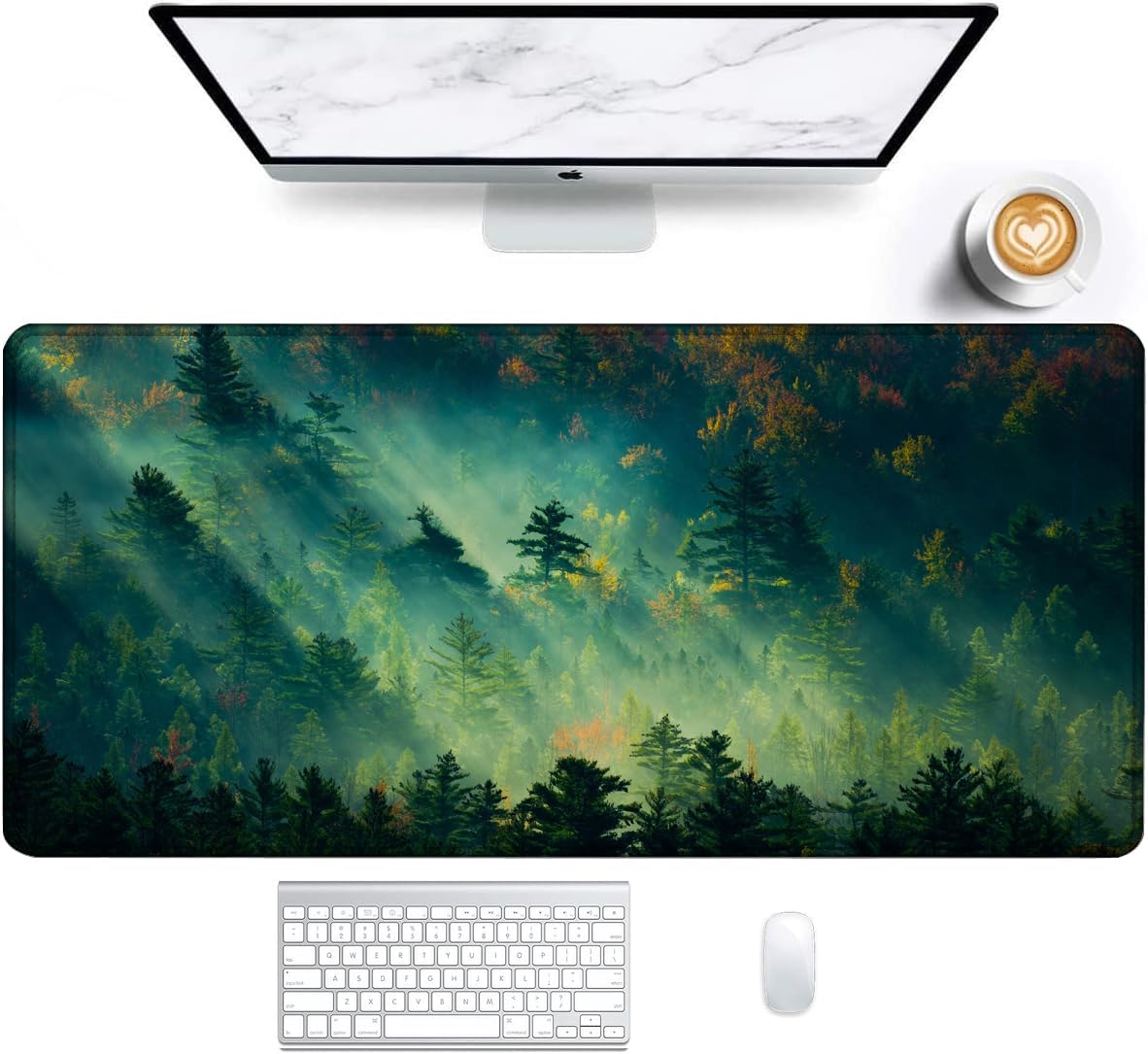 Thumbnail 1 de Owege Gaming Mauspad XXL 900 x 400 mm mit vernähten Kanten – wasserdicht, rutschfest