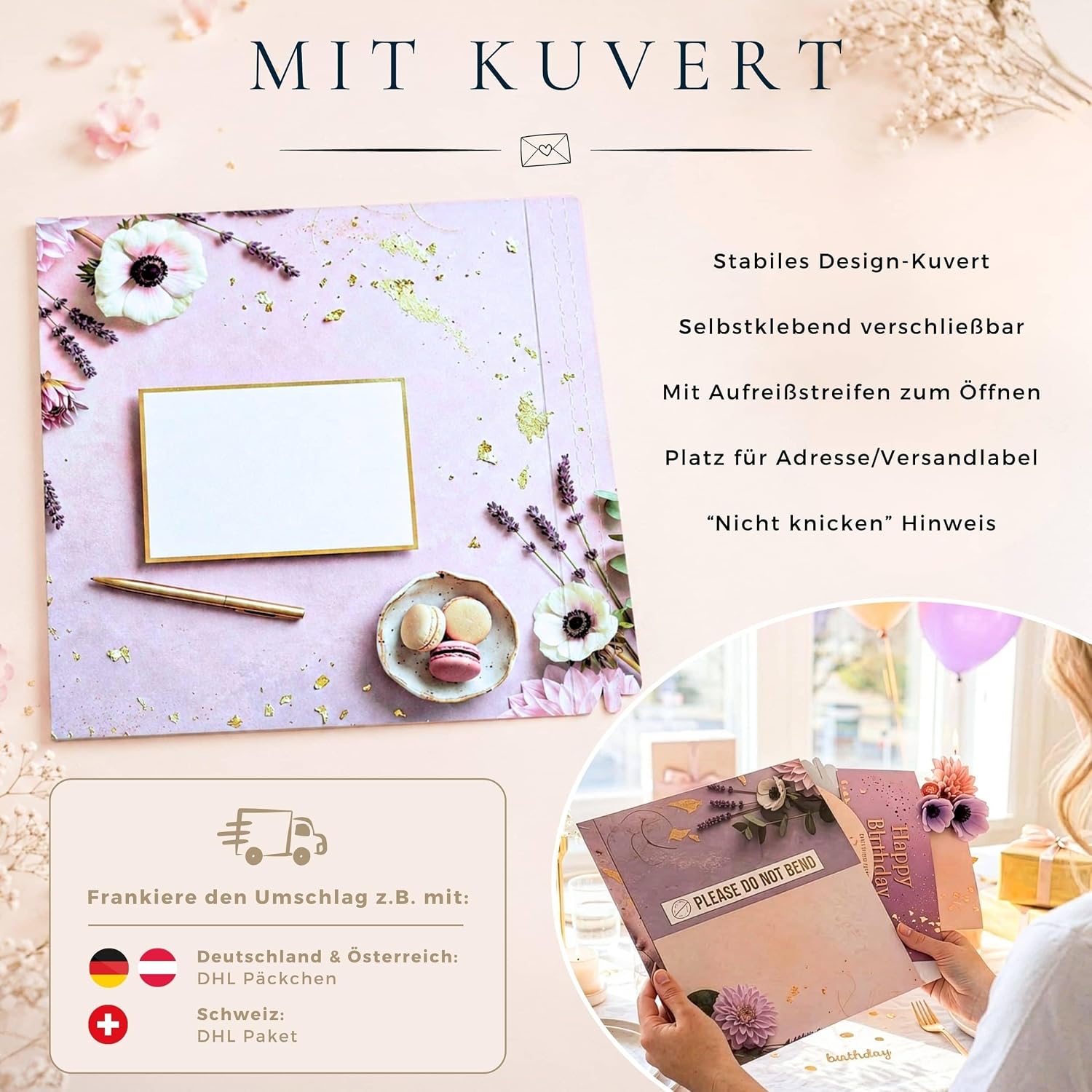 Thumbnail 5 de Joli Coon Geburtstagskarte mit Musik und Licht – 3D Pop Up Tortenkarte 20 x 24 cm