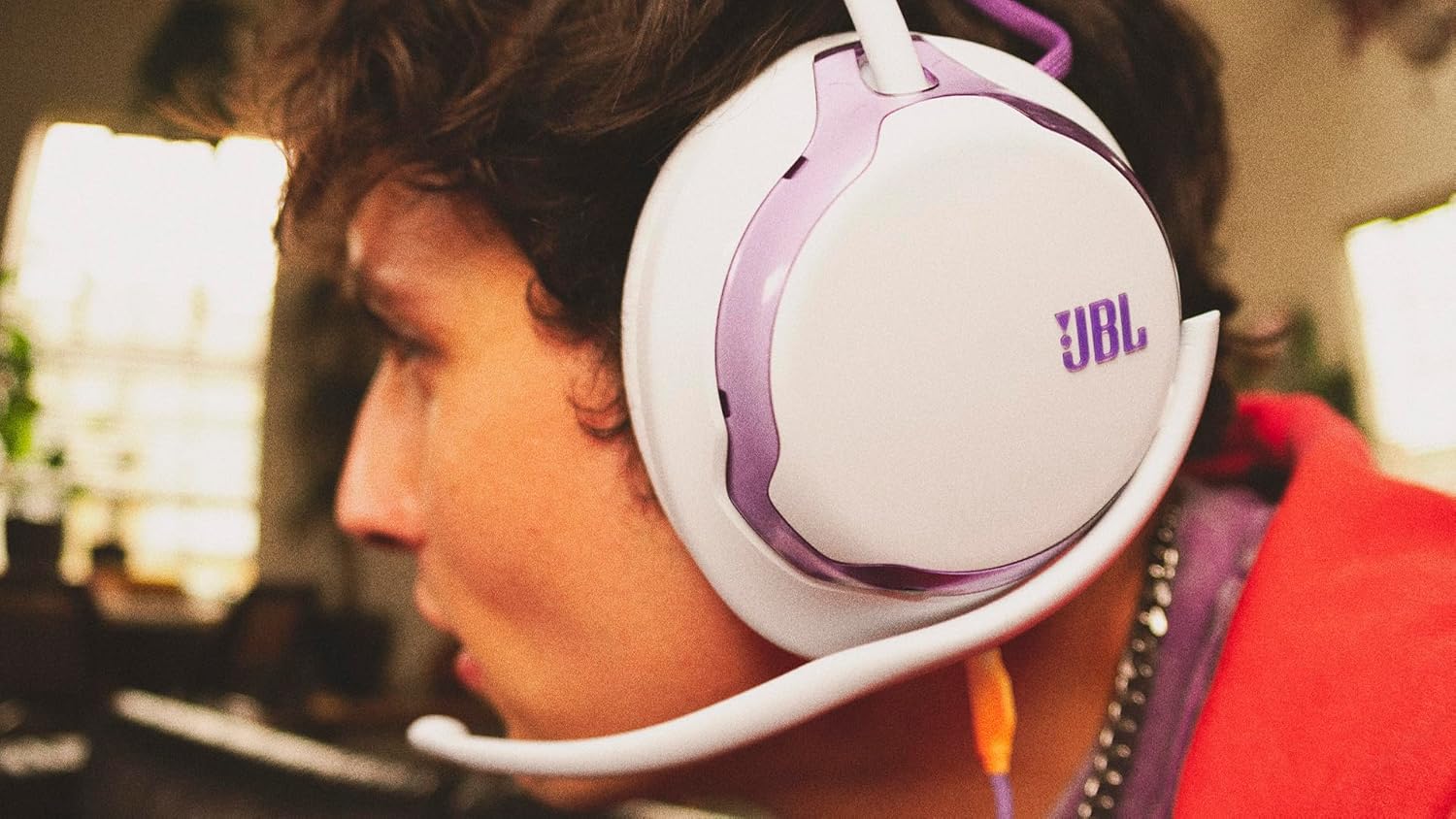 Thumbnail 5 de JBL Quantum 250 kabelgebundene Over-Ear-Gaming-Kopfhörer mit Mikrofon, Spatial Sound (weiß)