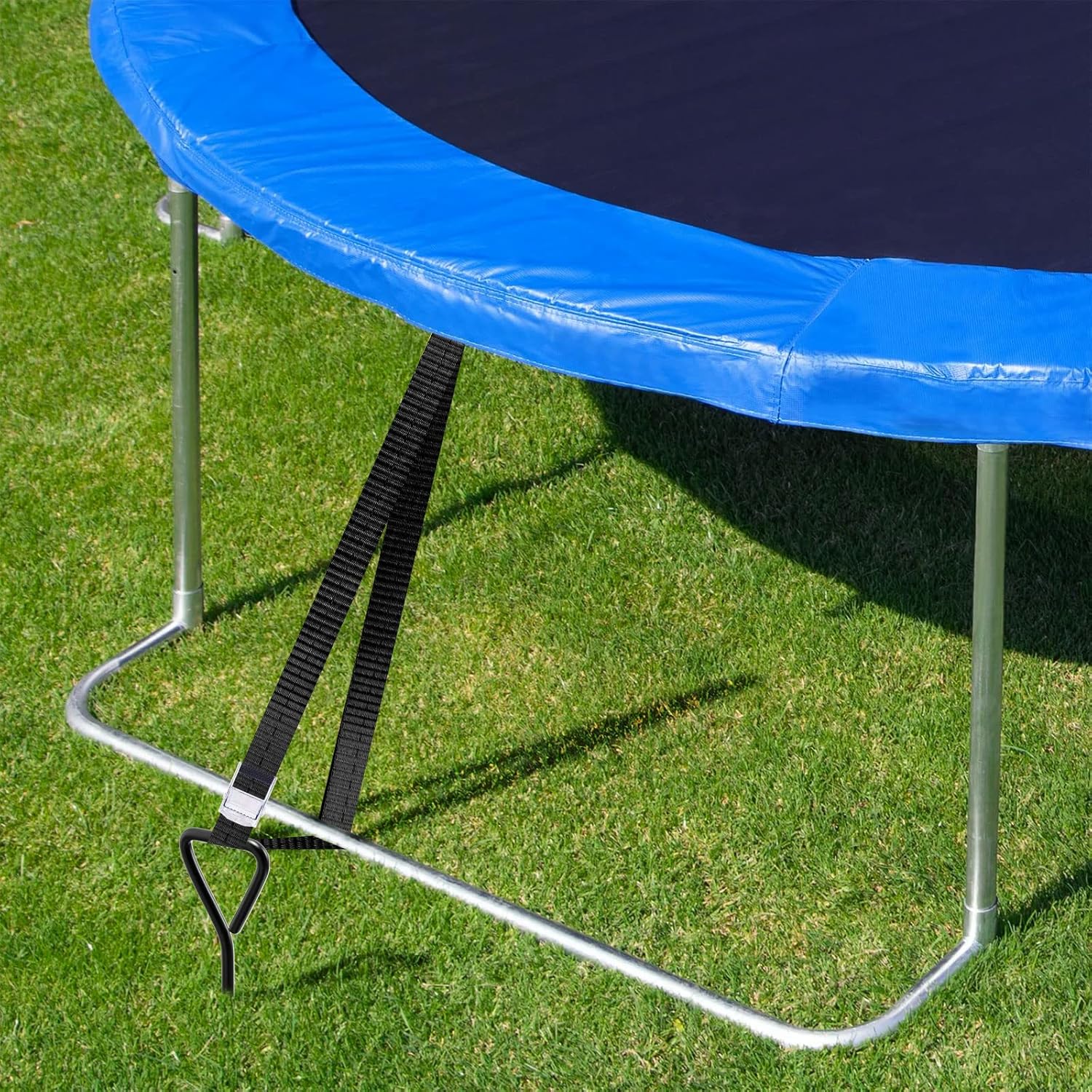 Thumbnail 1 de synoratory Heavy Duty Trampoline Stakes Anchors: Galvanised Steel Ground Anchors for 10–15ft Trampolines