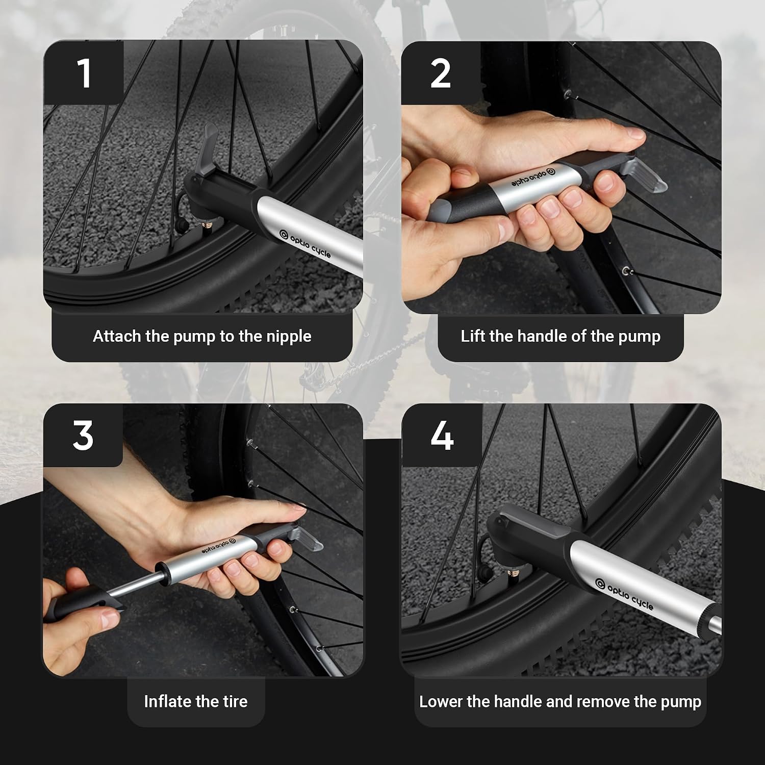 Thumbnail 3 de Mini Bike Pump 120 PSI