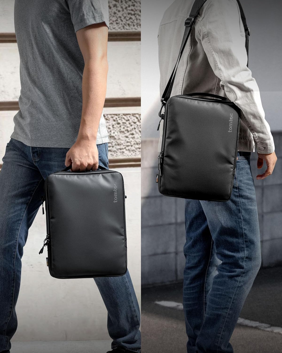 Thumbnail 6 de tomtoc 360° Laptop-Tasche für 16-Zoll MacBook Pro – wasserdicht & mit CornerArmor (36 × 25 × 2,2 cm)