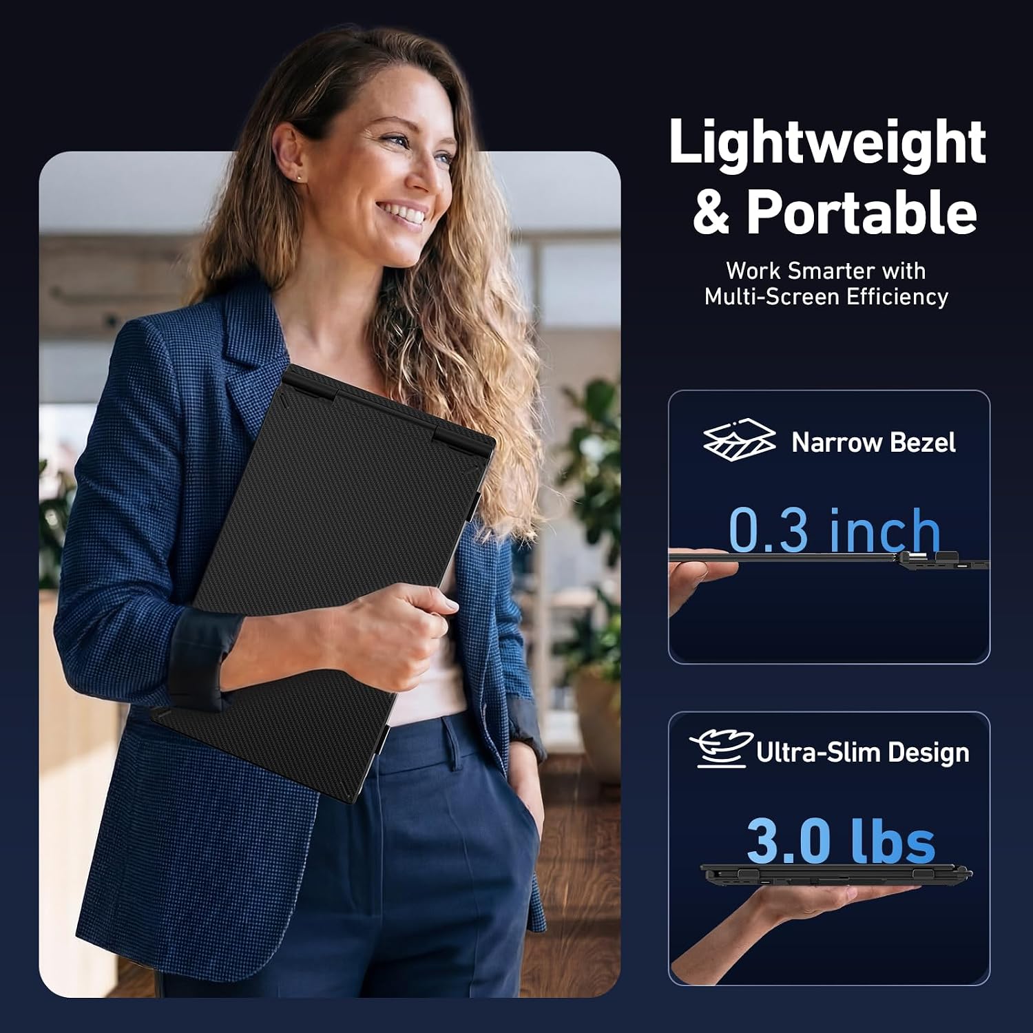 Thumbnail 3 de Vixtan Triple Laptop Screen Extender 15.6-inch