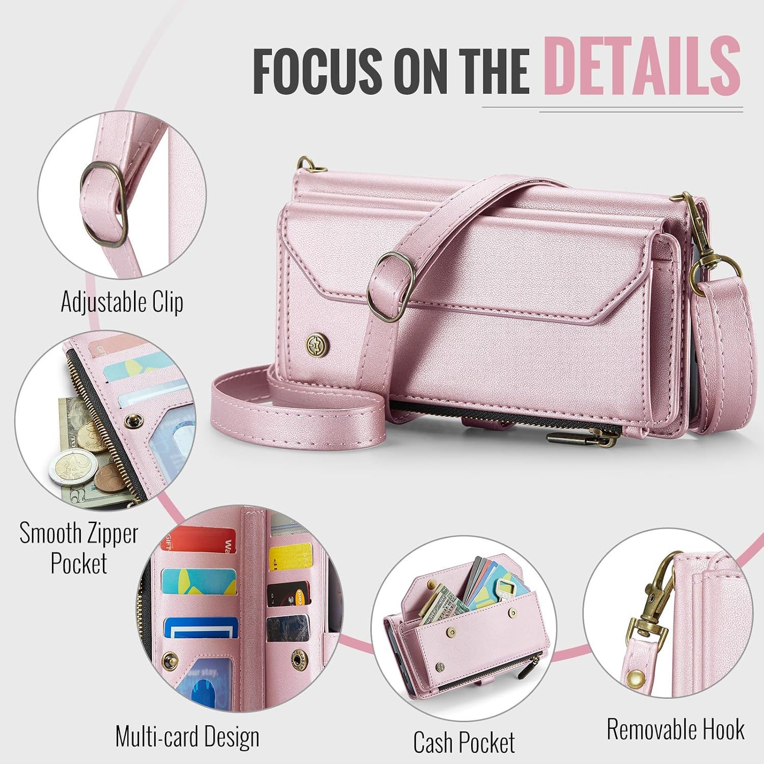 Detalle 1 de WAWZ Wallet Case for Google Pixel 10a
