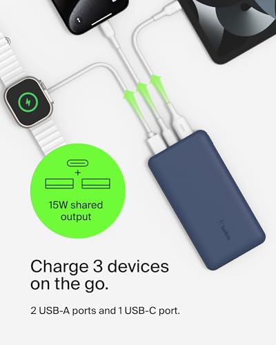 Thumbnail 1 de Belkin Power Bank 10000mAh - Carga rápida USB-C 💙