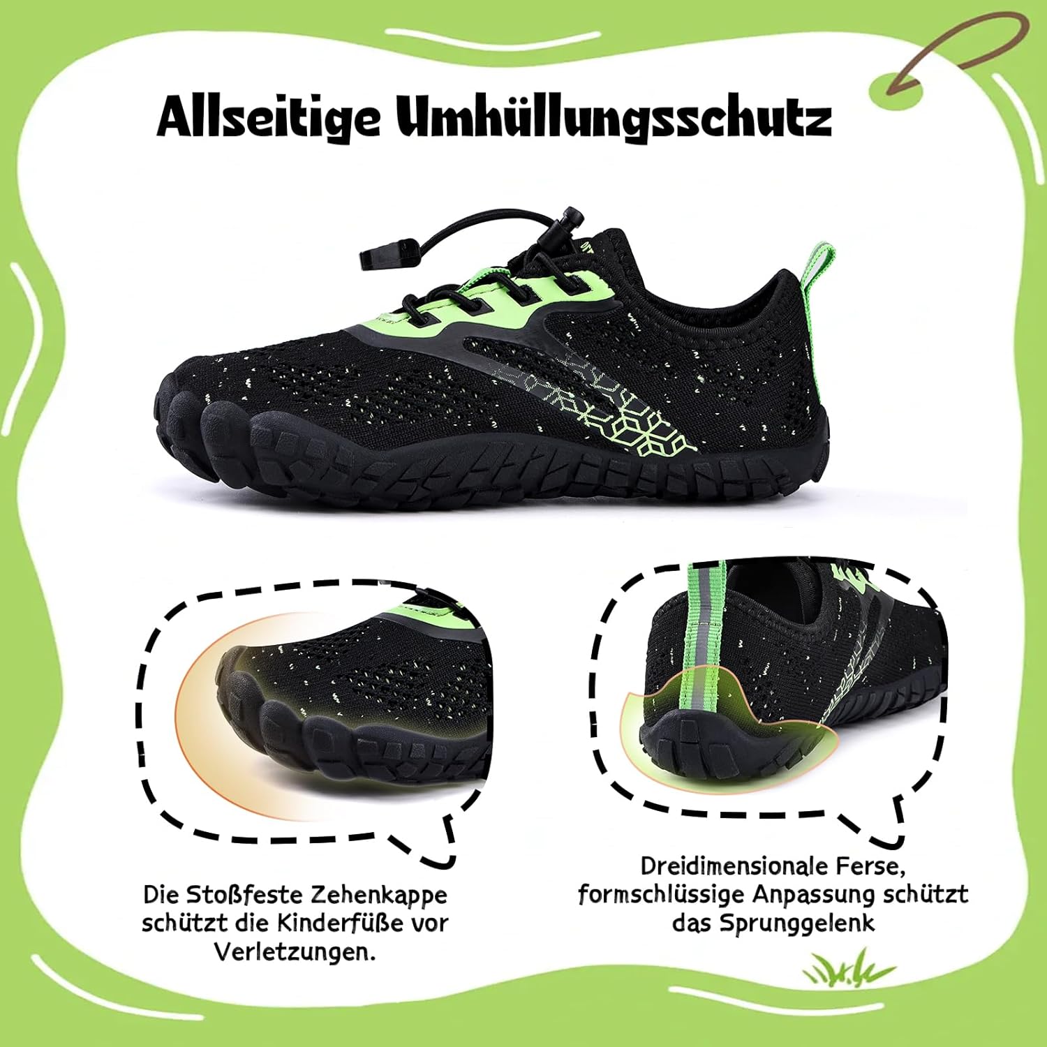 Thumbnail 5 de IceUnicorn Kinder Barfußschuhe – atmungsaktive Barfuß- und Aquaschuhe für Jungen und Mädchen