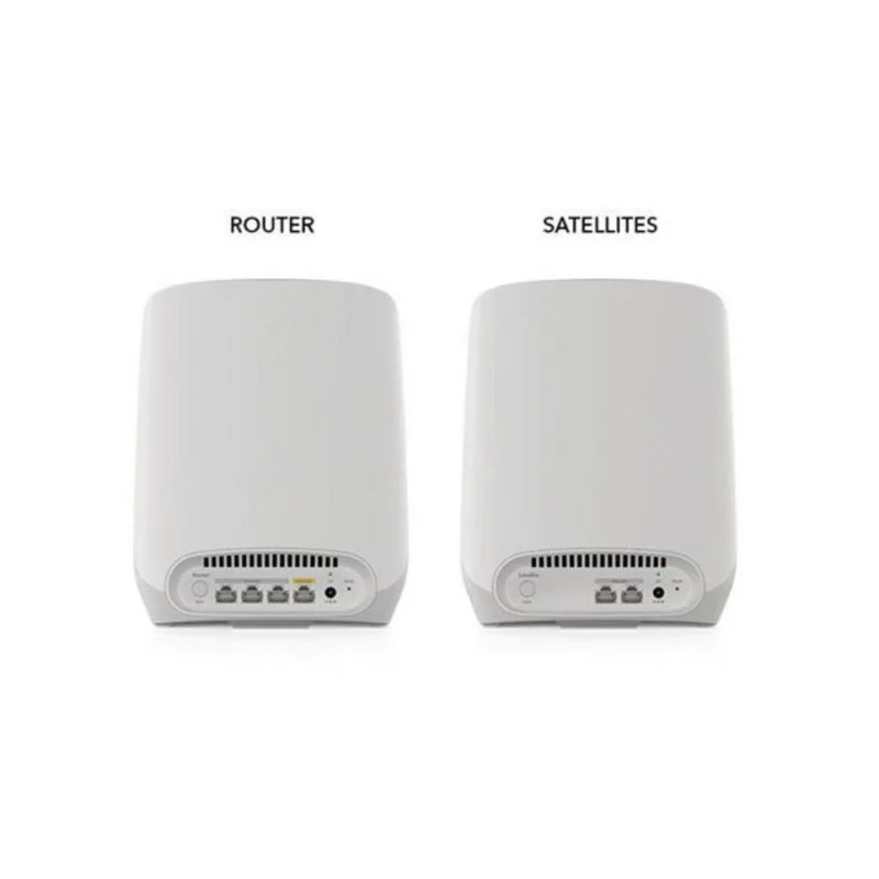 Detalle 2 de Netgear Orbi RBK763S: WiFi Mesh de 3 nodos para hasta 525 m² y 5,4 Gbps