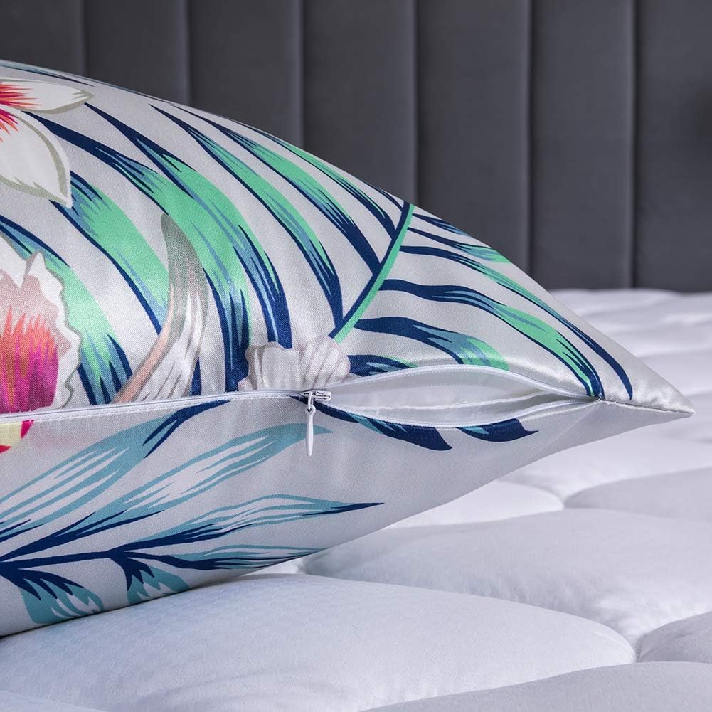 Detalle 2 de Silk satin pillowcases 2 pack, 50x75 cm