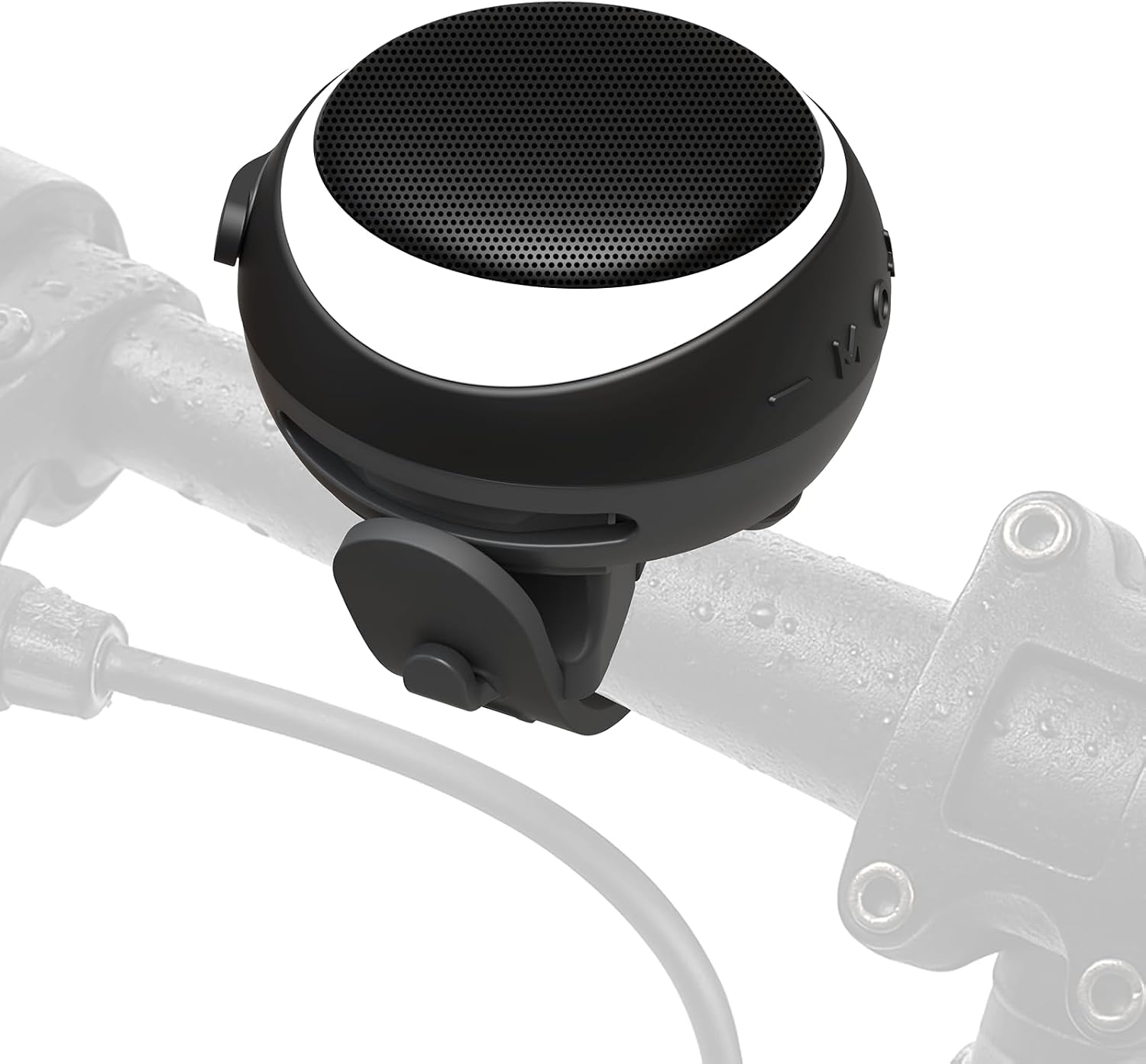 Detalle de ANCwear Portable Bluetooth Speaker – 23.5H Playtime, IPX6 Waterproof with LED Light and 5W Sound