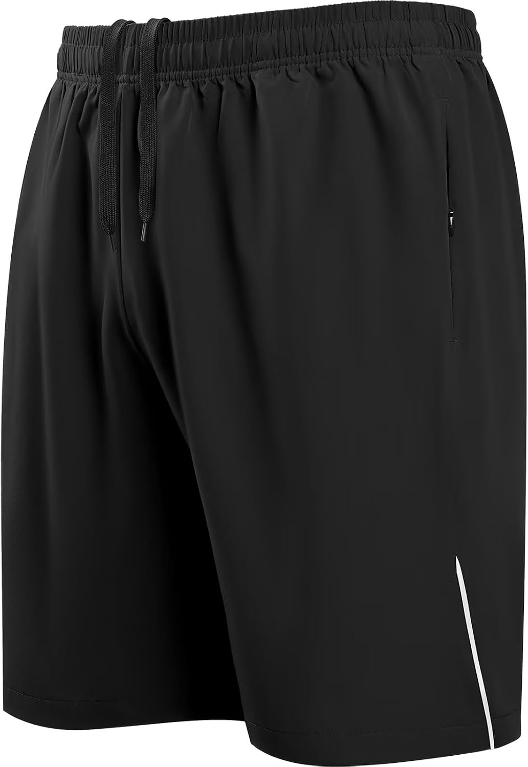 Detalle de HMIYA Herren Sport Shorts: Schnelles Trocknen, leichter Tragekomfort und sichere Aufbewahrung