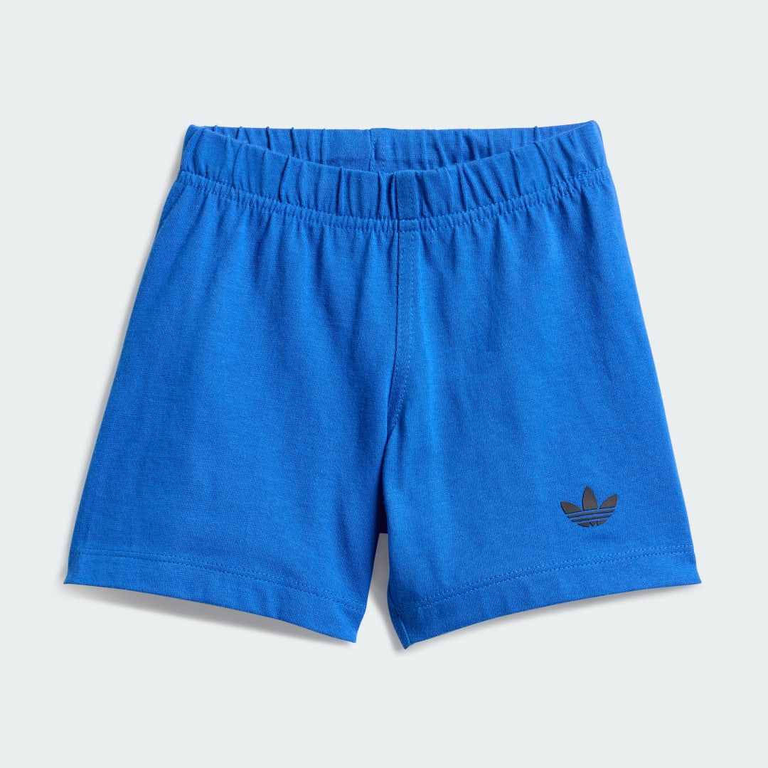 Detalle 2 de Conjunto de camiseta y pantalón corto Big Logo Execution (infantil) – Adidas