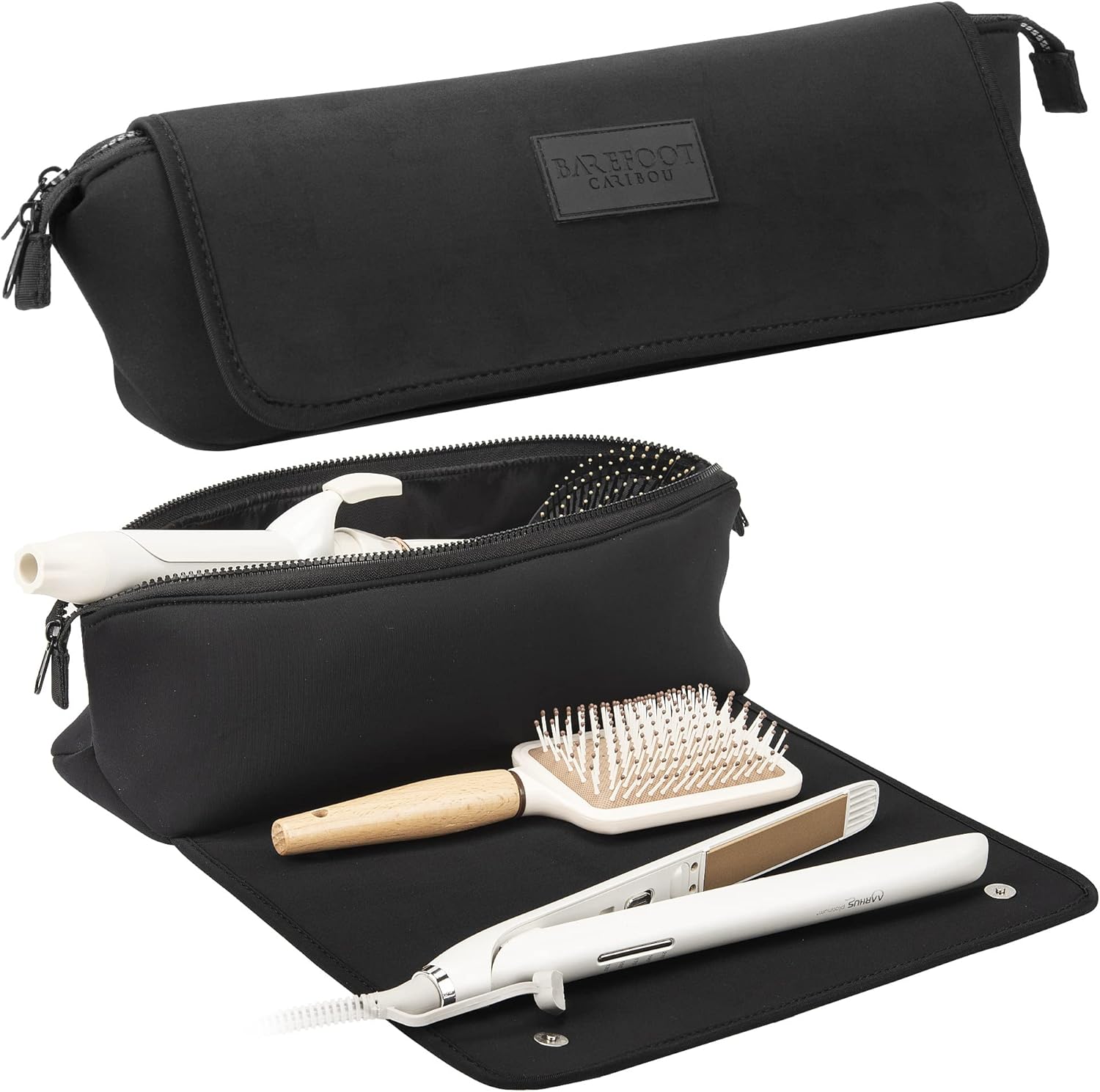 Detalle de Barefoot Caribou Hair Tools Travel Bag and Heat Resistant Mat (15.5")