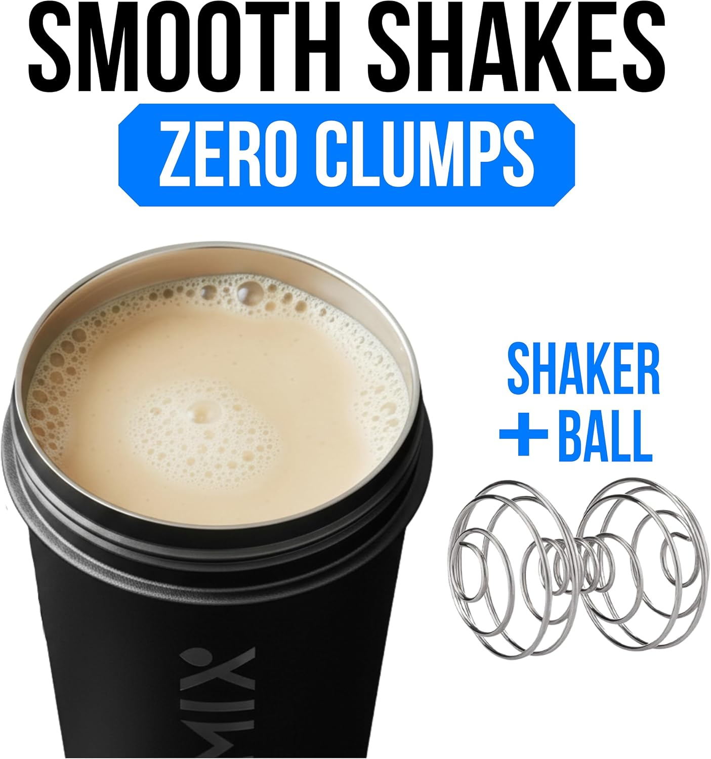 Thumbnail 4 de VELOMIX 24 oz Stainless Steel Shaker Bottle 🥤
