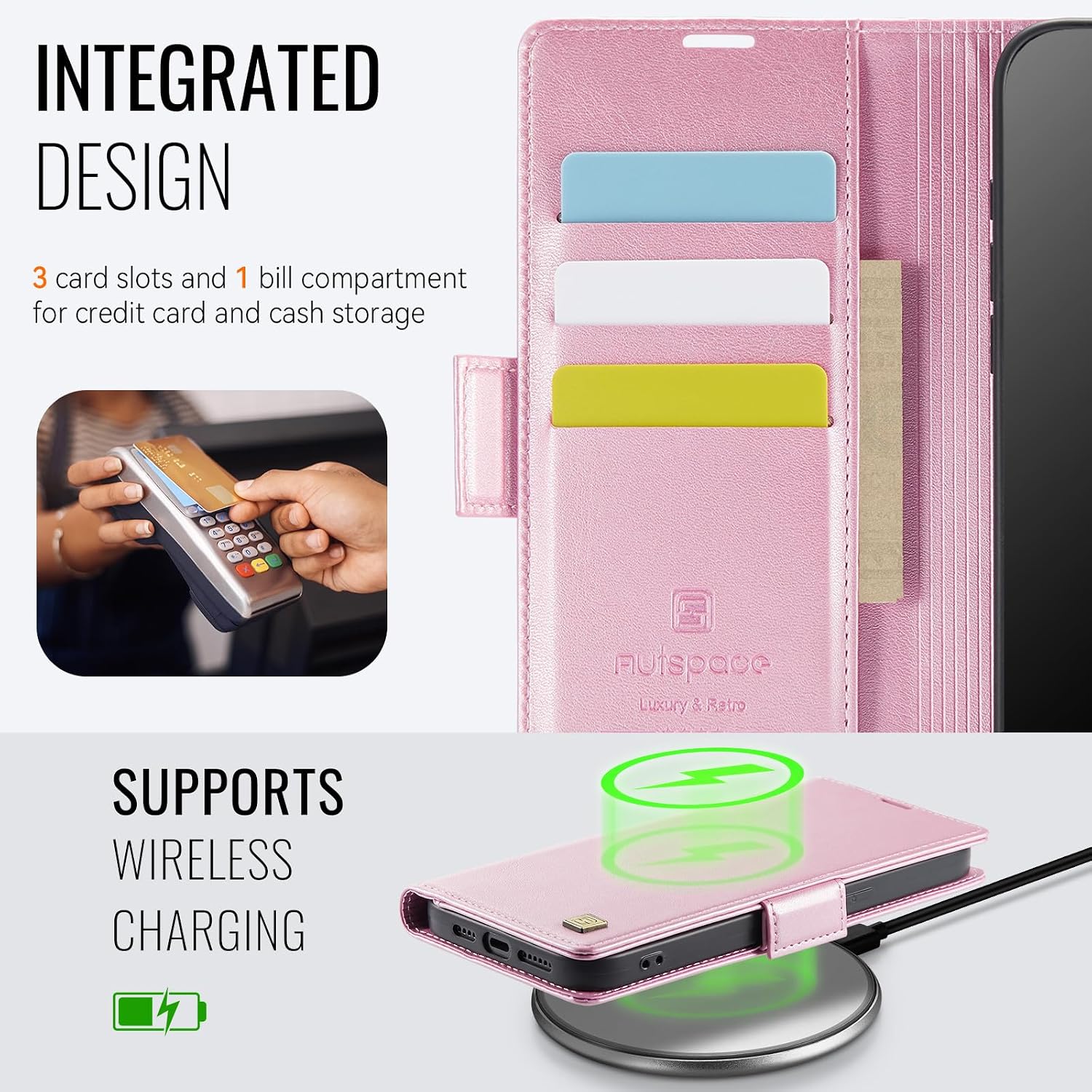 Thumbnail 2 de Oduio Wallet Case for iPhone 17e