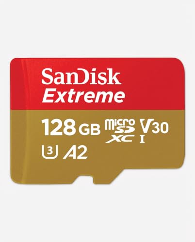 Thumbnail 6 de SanDisk Extreme 128GB microSDXC + Adattatore SD: prestazioni elevate per foto, video 4K e app