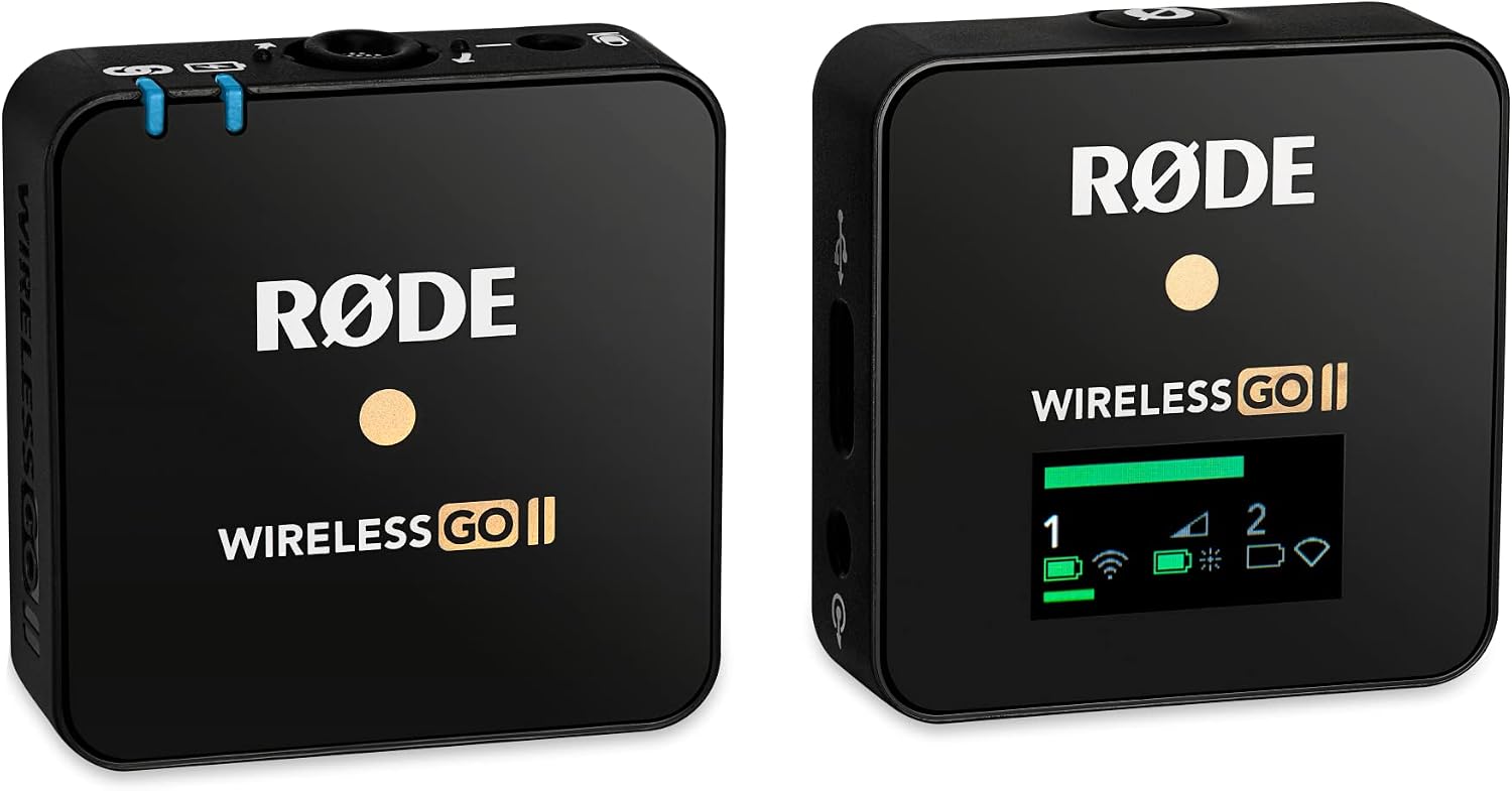 Detalle 1 de RØDE Wireless GO Gen 3 – Kompaktes kabelloses Mikrofon-System für Kamera, Smartphone und Computer