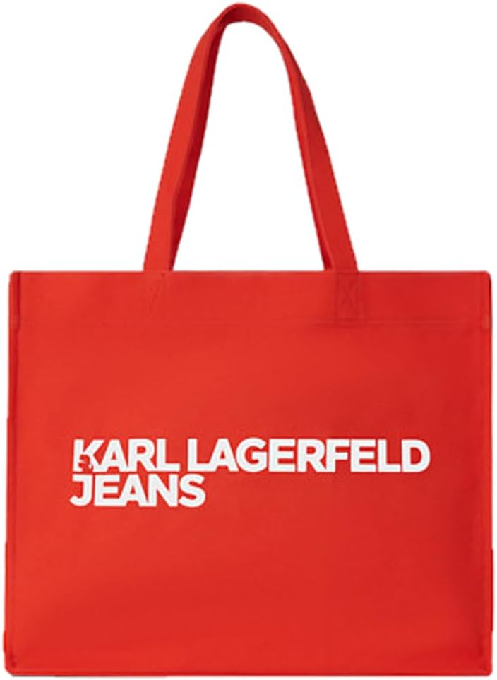 Detalle de Karl Lagerfeld Jeans Damen Essential Logo Shopper – KLJ Blue