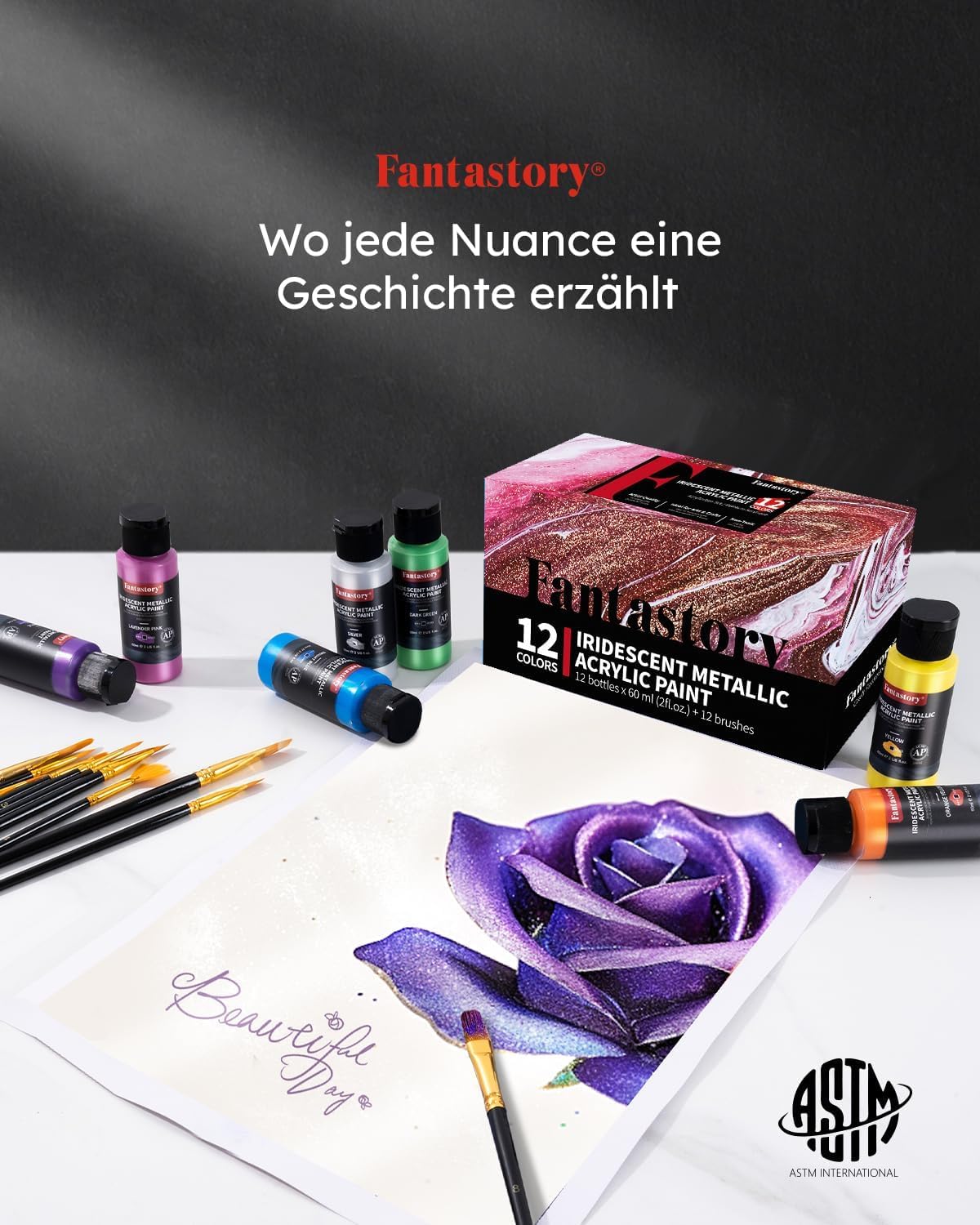 Thumbnail 3 de fantastory Acrylic Paint Set 24 x 60 ml