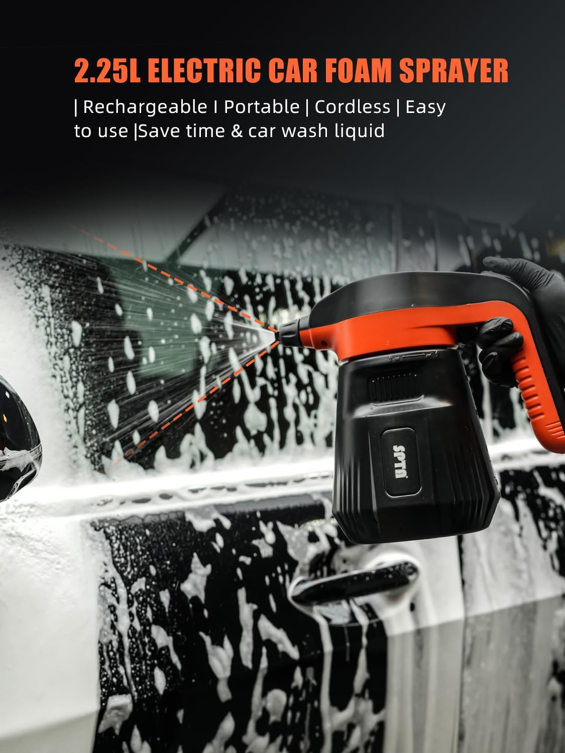 Thumbnail 3 de SPTA Pressure Foam Sprayer 2.25L — Electric Car Foam Sprayer