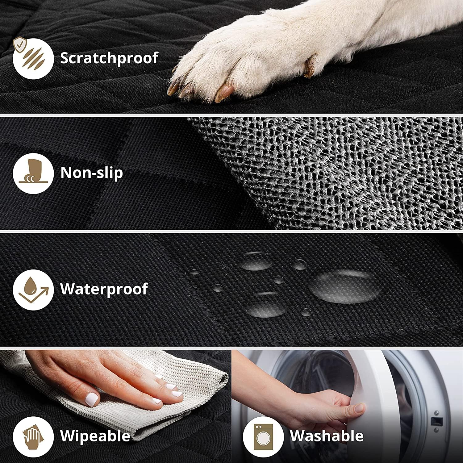 Thumbnail 4 de AMZPET Front Car Seat Cover 50cm