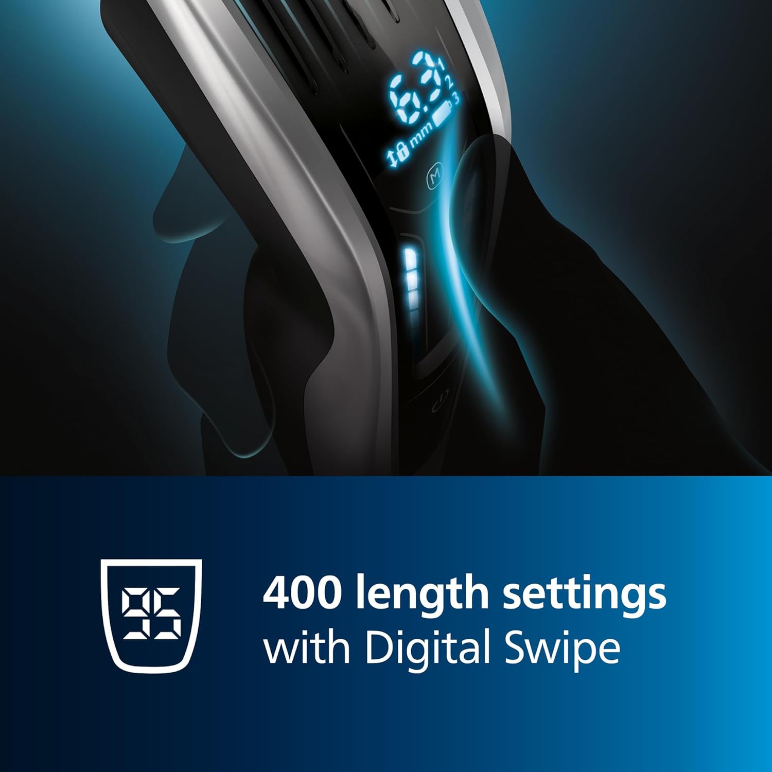 Detalle de Philips HC9450/20 Tondeuse 120 min ✂