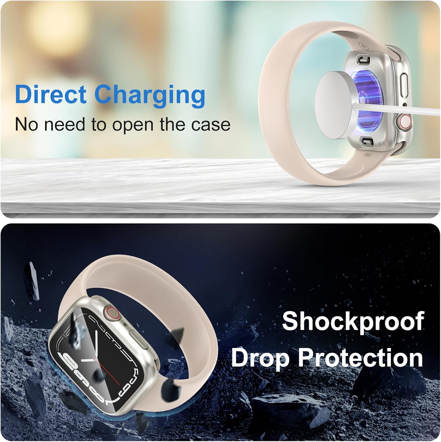 Thumbnail 3 de YIJDACASE 40mm Apple Watch Case with Built-In Tempered Glass